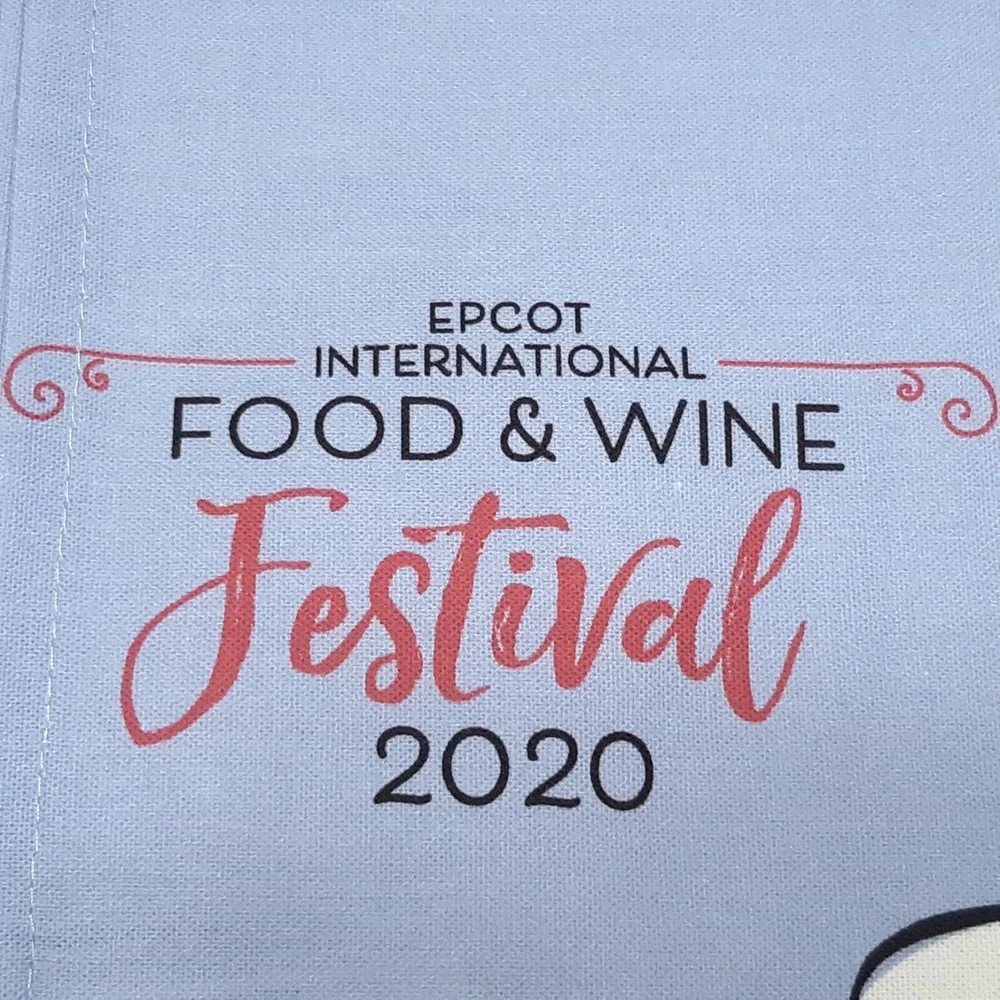 Disney Minnie Mouse‎ Epcot Food and Wine Festival 2020 Pot Holder Towel Set
